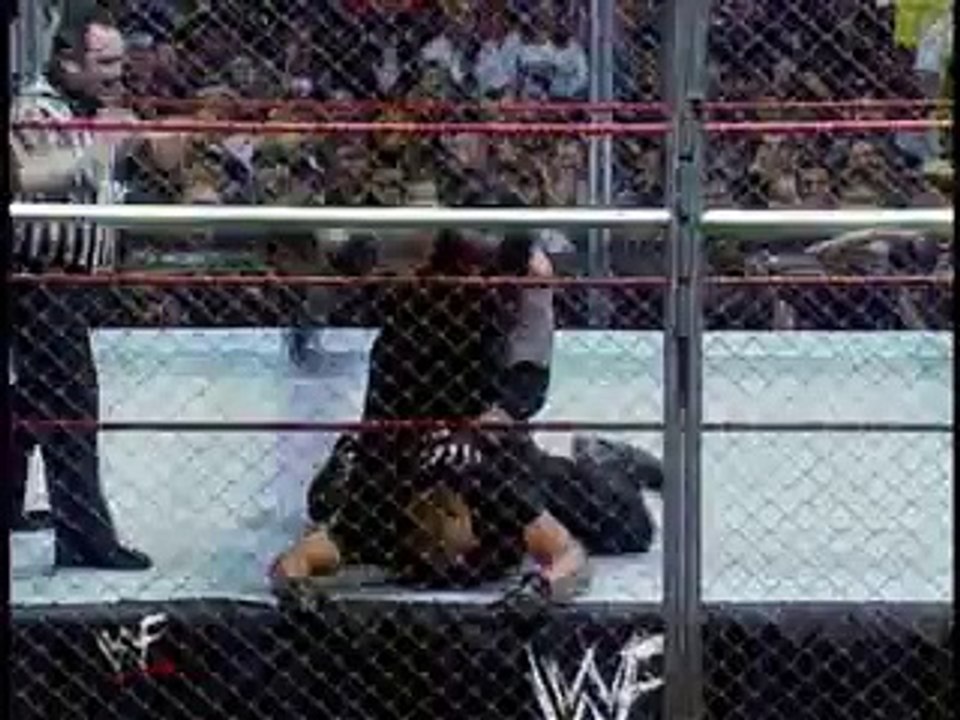 WWF WrestleMania XV - The Undertaker v.s The Big Bossman - Hell in a Cell Match
