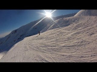 Nas pistas nevadas do Chile