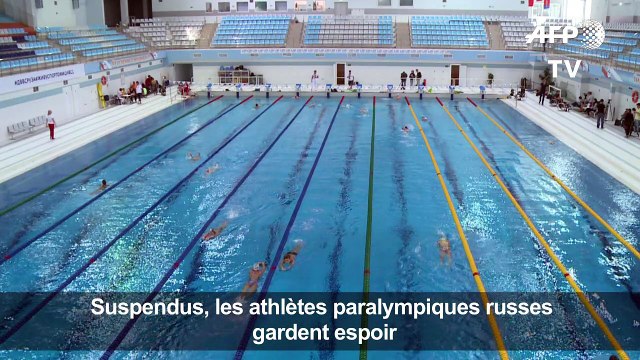 Suspendus, les athlètes paralympiques russes gardent espoir