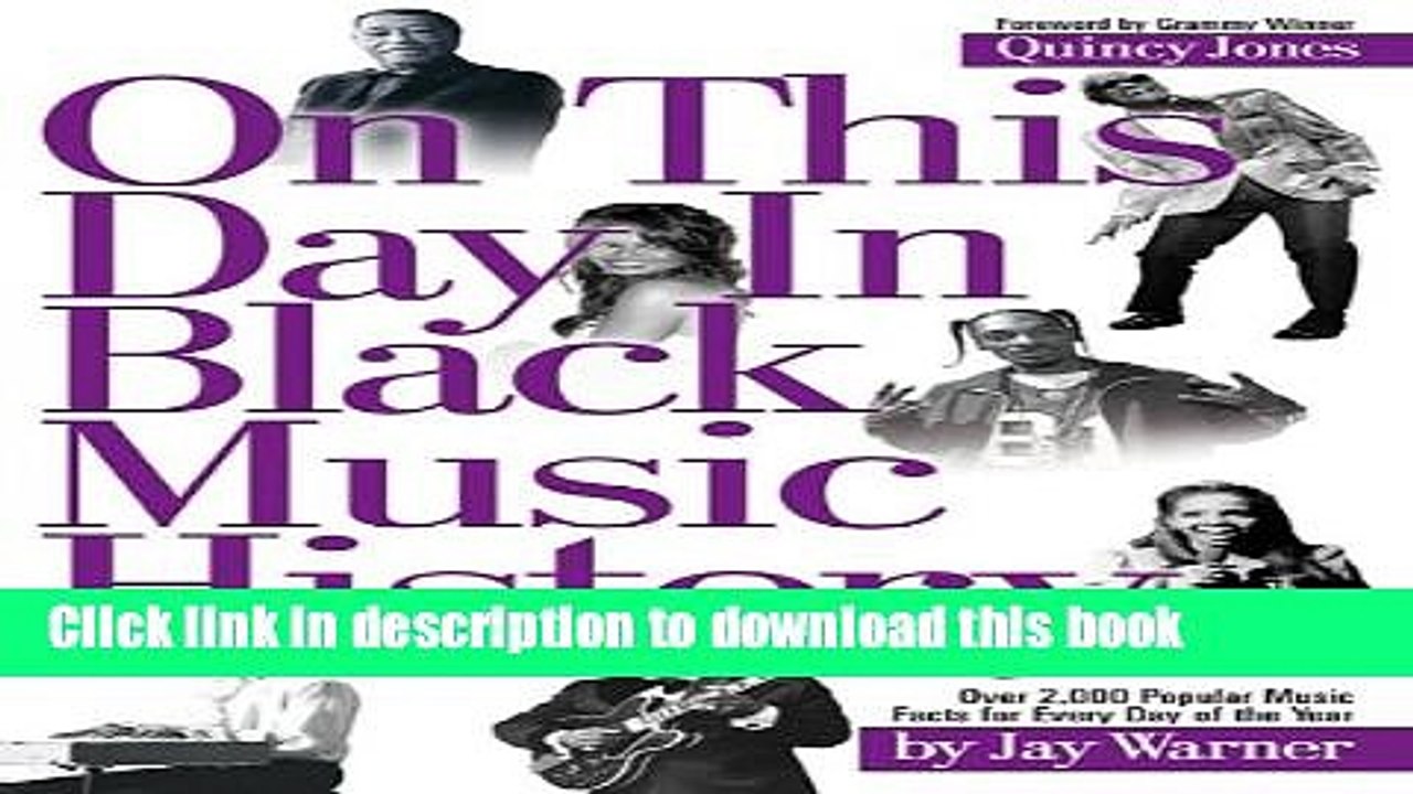 [Popular Books] On This Day in Black Music History Full Online