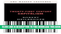 New Book Twenty-First Century Capitalism (CBC Massey Lectures)