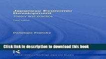 New Book Japanese Economic Development: Theory and practice