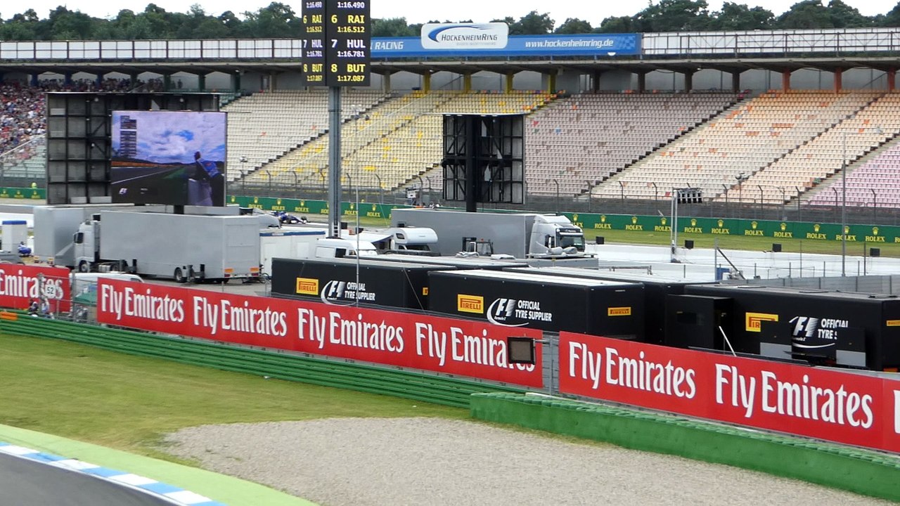 Freitagstraining Formel 1 Hockenheimring 2016