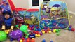GIANT PAW PATROL SURPRISE TENT Paw Patrol Toys Easter Egg Hunt Surprise Eggs Challenge Kids Ball Pit