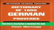 [PDF] Dictionary of 1000 German Proverbs (Hippocrene Bilingual Proverbs) Full Online