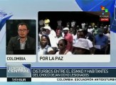 Colombia: habitantes del Chocó continúan denunciando abandono estatal
