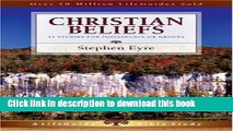 [Popular Books] Christian Beliefs (Lifeguide Bible Studies) Free Online