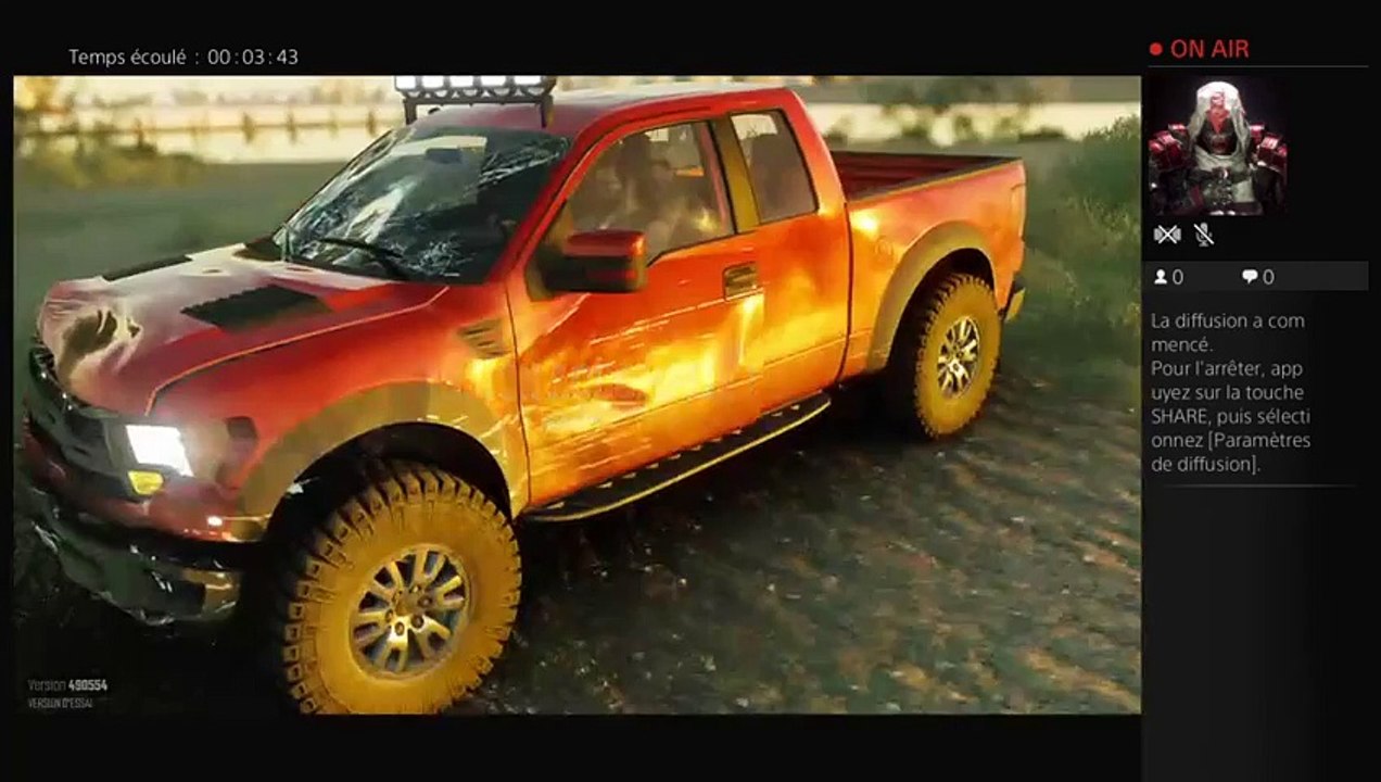 Diffusion PS4 en direct de Icham30000