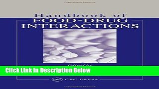 [PDF] Handbook of Food-Drug Interactions (Nutrition Assessment) [Online Books]