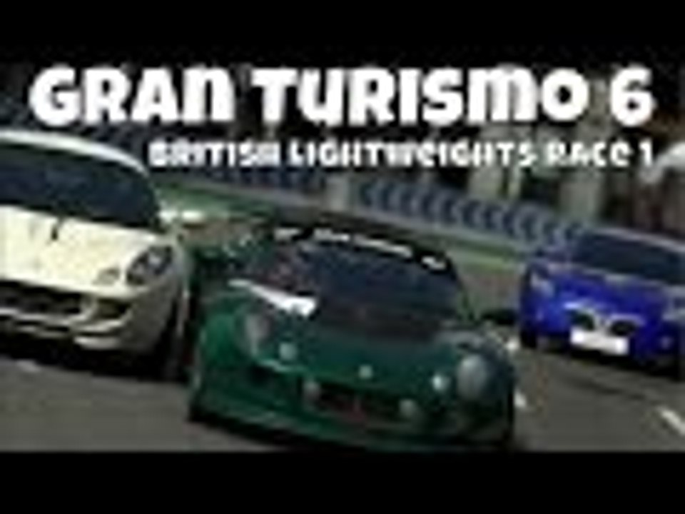 Gran Turismo 6 | British Lightweights Race 1 | Madrid | Lotus Elise Race Car
