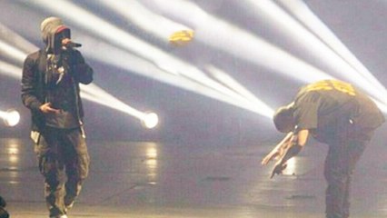 Drake Brings Eminem on Stage to Perform Forever in Detroit