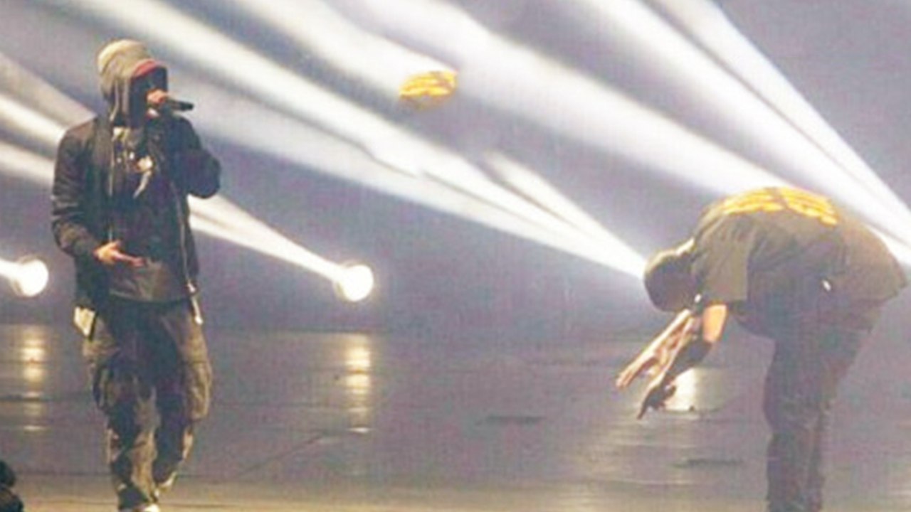 Drake Brings Eminem on Stage to Perform Forever in Detroit