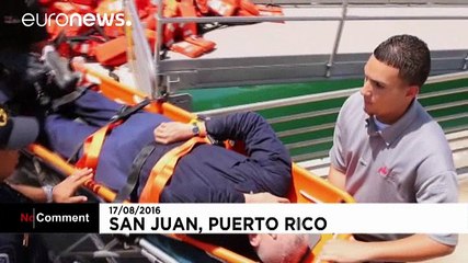 Puerto Rico: 105 injured in fire on cruise ship