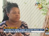Witness to Phoenix serial shooter speaks out