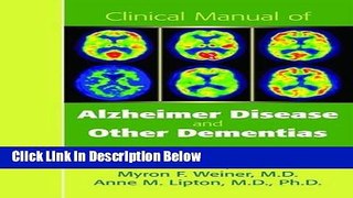 Books Clinical Manual of Alzheimer Disease and Other Dementias Full Online