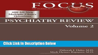 Books Focus Psychiatry Review Full Online