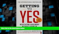 Big Deals  Getting to Yes: Negotiating Agreement Without Giving In  Free Full Read Best Seller