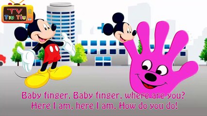 Mickey Mouse Daddy and Friends Funny Circus Finger Family Song!_7