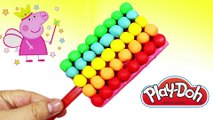 Play Doh Rainbow colorful - wow ice cream rainbow wonderful and peppa pig toys