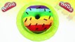 Play Doh Rainbow Cake  - Easy create rainbow cake donut  along peppa pig español toys