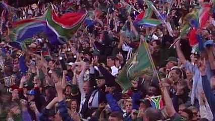 Nelson Mandela usa o esporte para unir um país inteiro