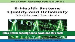[PDF] E-Health Systems Quality and Reliability: Models and Standards Popular Online