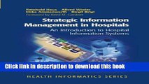 [PDF] Strategic Information Management in Hospitals: An Introduction to Hospital Information