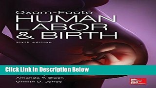 Download Oxorn Foote Human Labor and Birth, Sixth Edition Book Online