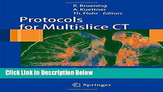 Ebook Protocols for Multislice CT Free Online