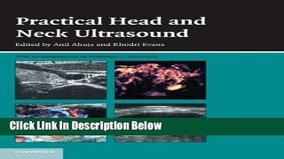 Ebook Practical Head and Neck Ultrasound Free Online