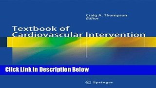 Ebook Textbook of Cardiovascular Intervention Full Online