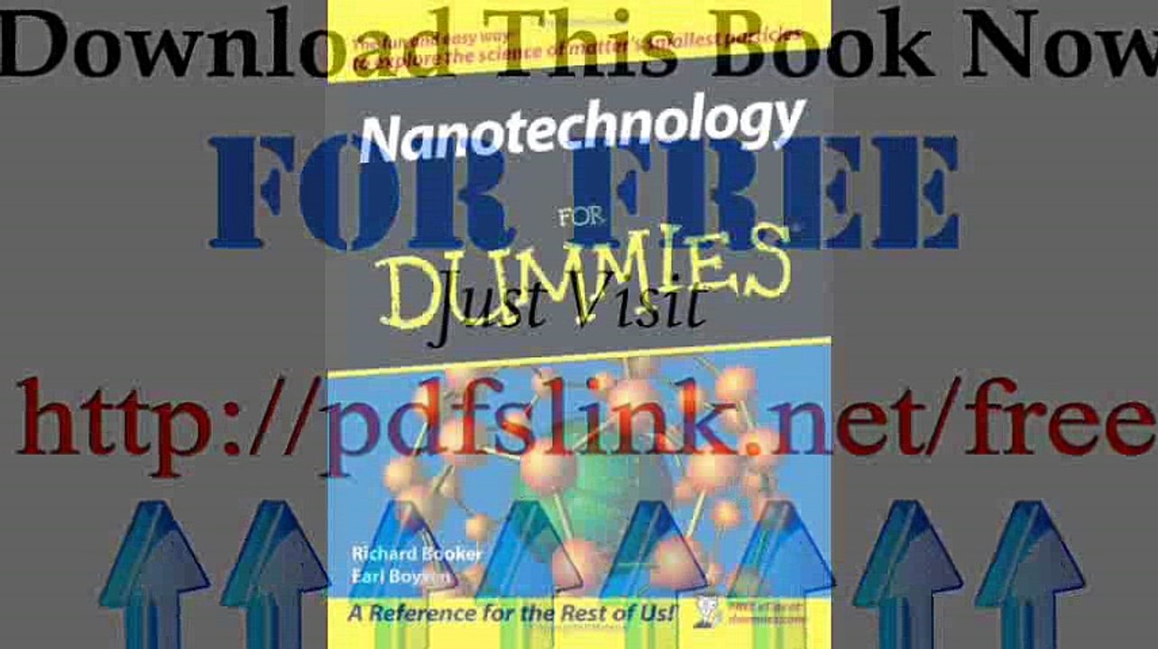 Download Nanotechnology For Dummies Pdf