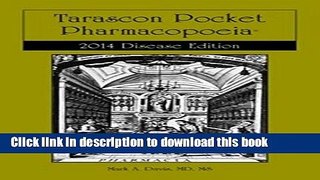 [Popular Books] Tarascon Pocket Pharmacopoeia 2014 Disease Edition Download Online