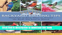 [PDF] Best-Ever Backyard Birding Tips: Hundreds of Easy Ways to Attract the Birds You Love to