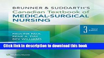 [PDF] Brunner   Suddarth s Canadian Textbook of Medical-Surgical Nursing Full Online