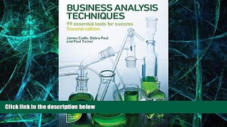 Big Deals  Business Analysis Techniques: 99 Essential Tools for Success  Best Seller Books Most