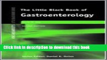 [PDF] The Little Black Book of Gastroenterology (Jones and Bartlett Little Black Book) Full Online