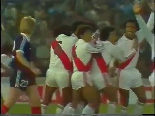 2° gol de Cubillas a Escocia 03/06/1978