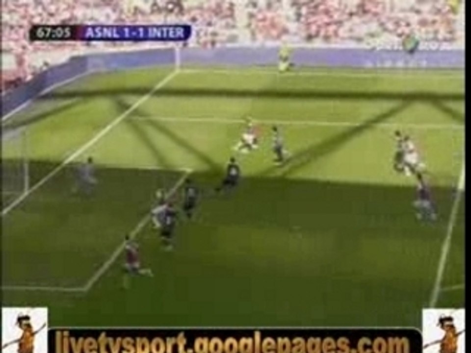 Arsenal 2-1 inter all goals