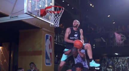 A wild DUNK SHOW from Jordan "Mission Impossible"