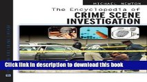 Collection Book The Encyclopedia of Crime Scene Investigation (Facts on File Crime Library)