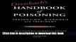 New Book Dreisbach s Handbook of Poisoning: Prevention, Diagnosis and Treatment, Thirteenth Edition