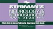 New Book Stedman s Neurology   Neurosurgery Words (Stedman s Word Books)