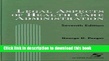 Collection Book Legal Aspects of Health Care Administration
