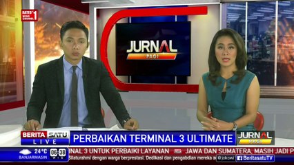 Angkasa Pura II Perbaiki Saluran Pembuangan Air di Terminal 3 Ultimate