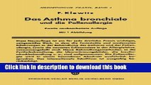 Collection Book Das Asthma Bronchiale und die Pollenallergie (Medizinische Praxis) (German Edition)