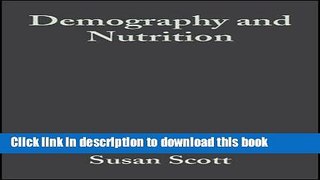 Collection Book Demography and Nutrition: Evidence from Historical and Contemporary Populations