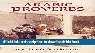 Collection Book Arabic Proverbs
