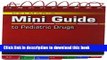 Collection Book Nurse s Mini Guide to Pediatric Drugs (Nursing Reference)