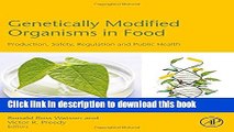 New Book Genetically Modified Organisms in Food: Production, Safety, Regulation and Public Health